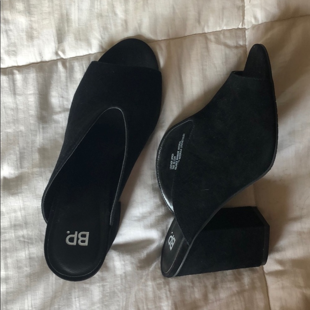 BP Tonya open toe mules